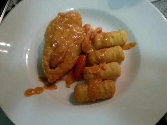 Rezept: Putenschnitzel gefüllt mit Schafskäse Bild Nr. 2 Putenschnitzel gefüllt mit Schafskäse - Rezept - Bild Nr. 2