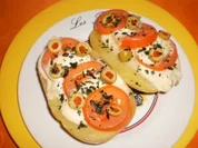 Tomate auf Backkartoffel - Rezept