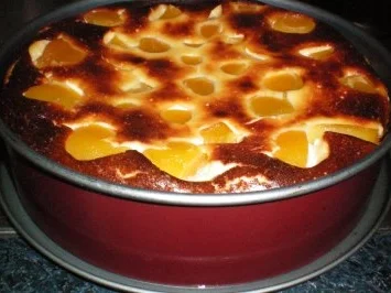 Rezept: Pfirsisch- Käsekuchen Bild Nr. 2 Pfirsisch- Käsekuchen - Rezept - Bild Nr. 2