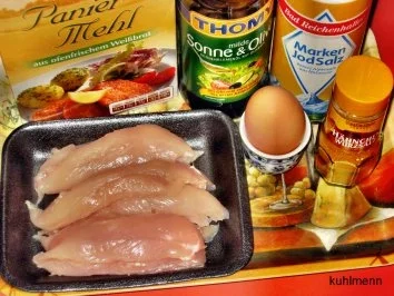 Hähnchen-Innenbrustfilets paniert - Rezept - Bild Nr. 2
