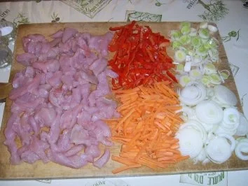 Putenbruststreifen mit Fernöstlich gewürztem Gemüse (Lafer) - Rezept - Bild Nr. 3