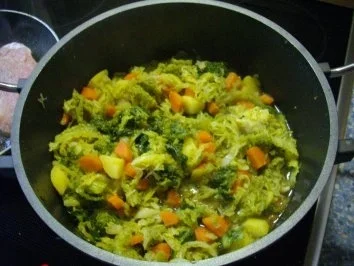 Rezept: Wirsingkohl-Eintopf Wirsingkohl-Eintopf - Rezept