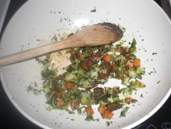 Entenbrust auf feinen Linsen - Rezept - Bild Nr. 3