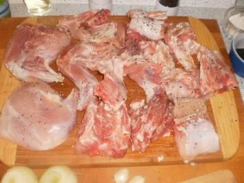 Kaninchen in Knoblauchsauce - Rezept - Bild Nr. 3