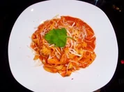 Pasta: Fettucine in Wodka-Calvados-Sauce - Rezept