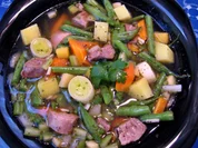 Lamm mit grünen Böhnchen ... - Rezept - Bild Nr. 3457