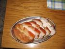 Schweinebraten mit Kruste im Römertopf - Rezept