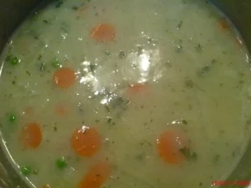 Rezept: Gebratene Hähnchenbrust , Rahmgemüse und dazu Wildreis Bild Nr. 6 Gebratene Hähnchenbrust , Rahmgemüse und dazu Wildreis - Rezept - Bild Nr. 6