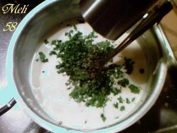 Geflügel/ Wild: Hähnchen an  dreierlei Käse - Rezept - Bild Nr. 5