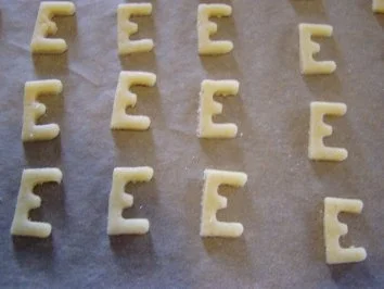 -Geburtstag- Buchstabenkekse für Emmy - Rezept - Bild Nr. 2