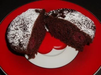 Rezept: Kirsch-Schoko-Muffins Bild Nr. 2 Kirsch-Schoko-Muffins - Rezept - Bild Nr. 2