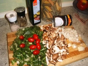 Mangold -Champignon-Pfanne - Rezept - Bild Nr. 2