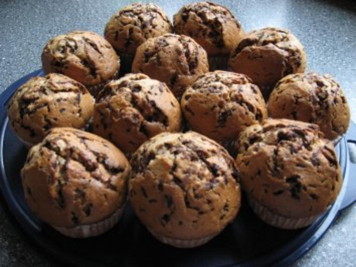 Schokina-Bananen-Muffins - Rezept mit Bild - kochbar.de