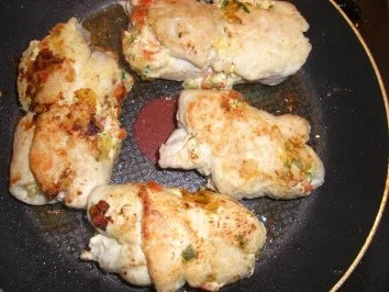 Pikante bunte Putenröllchen - Rezept - Bild Nr. 8