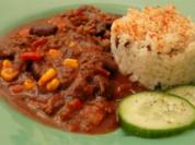 Chili con carne - con carne de res - Mexico - Rezept