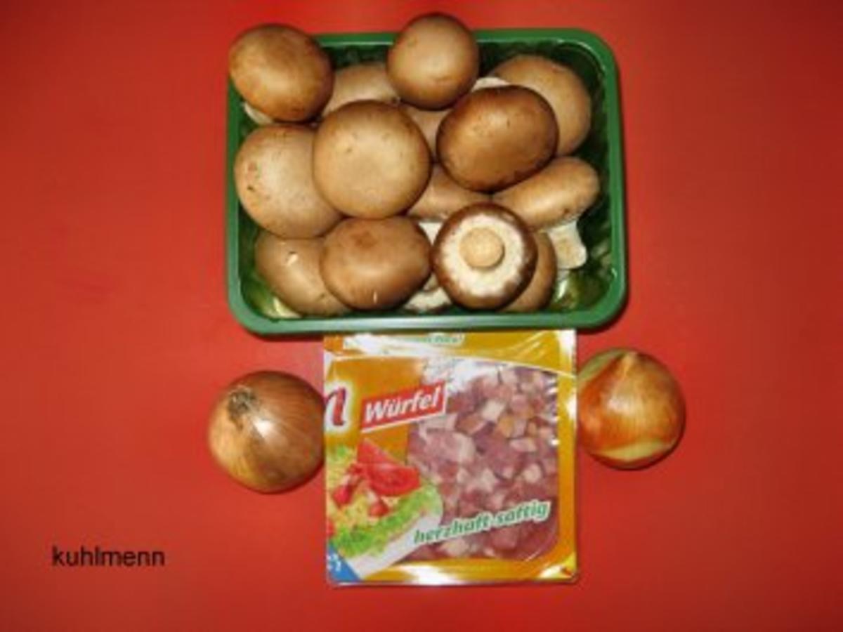 Champignonpfanne mit Champignons frisch und Zwiebel frisch - Rezept mit ...