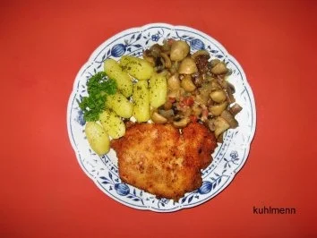 Champignonpfanne - Rezept