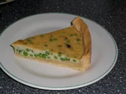 Erbsen Quiche - Rezept