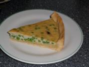 Erbsen Quiche - Rezept