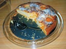 Pfirsich-Haferflockenkuchen - Rezept