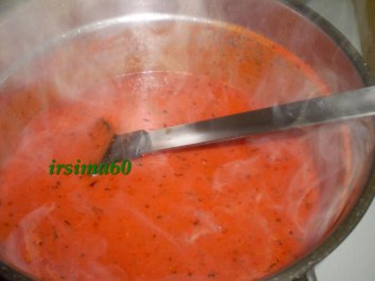 Käseklößchen in Tomatensuppe - Rezept - Bild Nr. 8