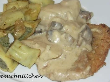 Sellerie - Pilz - Schnitzel - Rezept