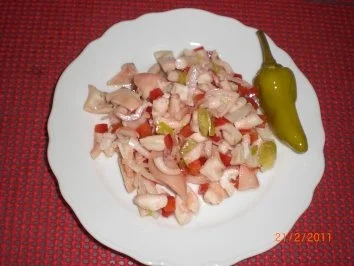 Octopussalat - Rezept