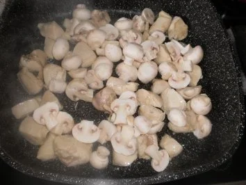 Hähnchen in Cream-Sherry mit Champignons - Rezept - Bild Nr. 4