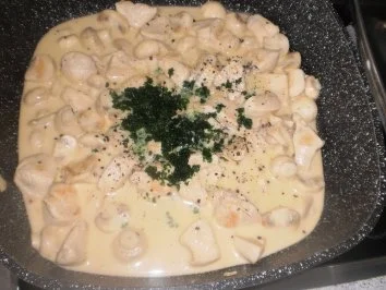 Hähnchen in Cream-Sherry mit Champignons - Rezept - Bild Nr. 6