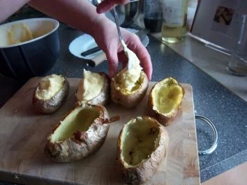 Rezept: Stuffed Baked Potatoes Bild Nr. 2 Stuffed Baked Potatoes - Rezept - Bild Nr. 2