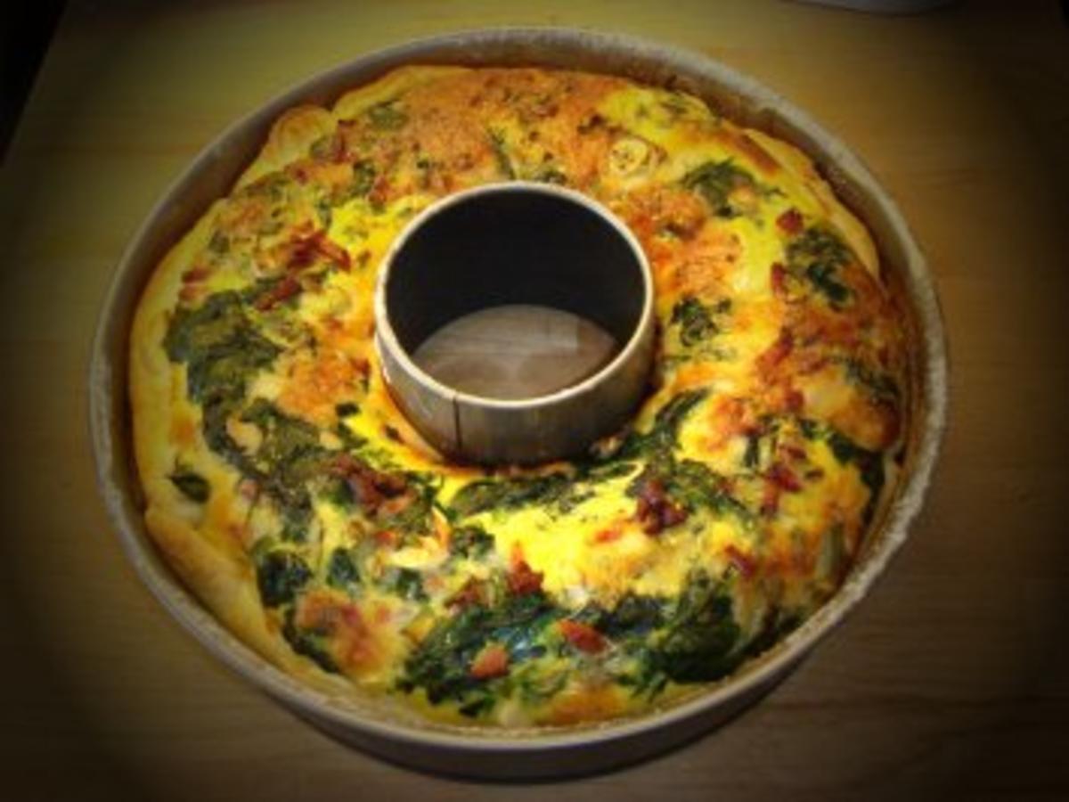 Spinat-Speck-Quiche - Rezept mit Bild - kochbar.de