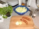 Wirsing Schmorkohl mit Schinkenwurst - Rezept