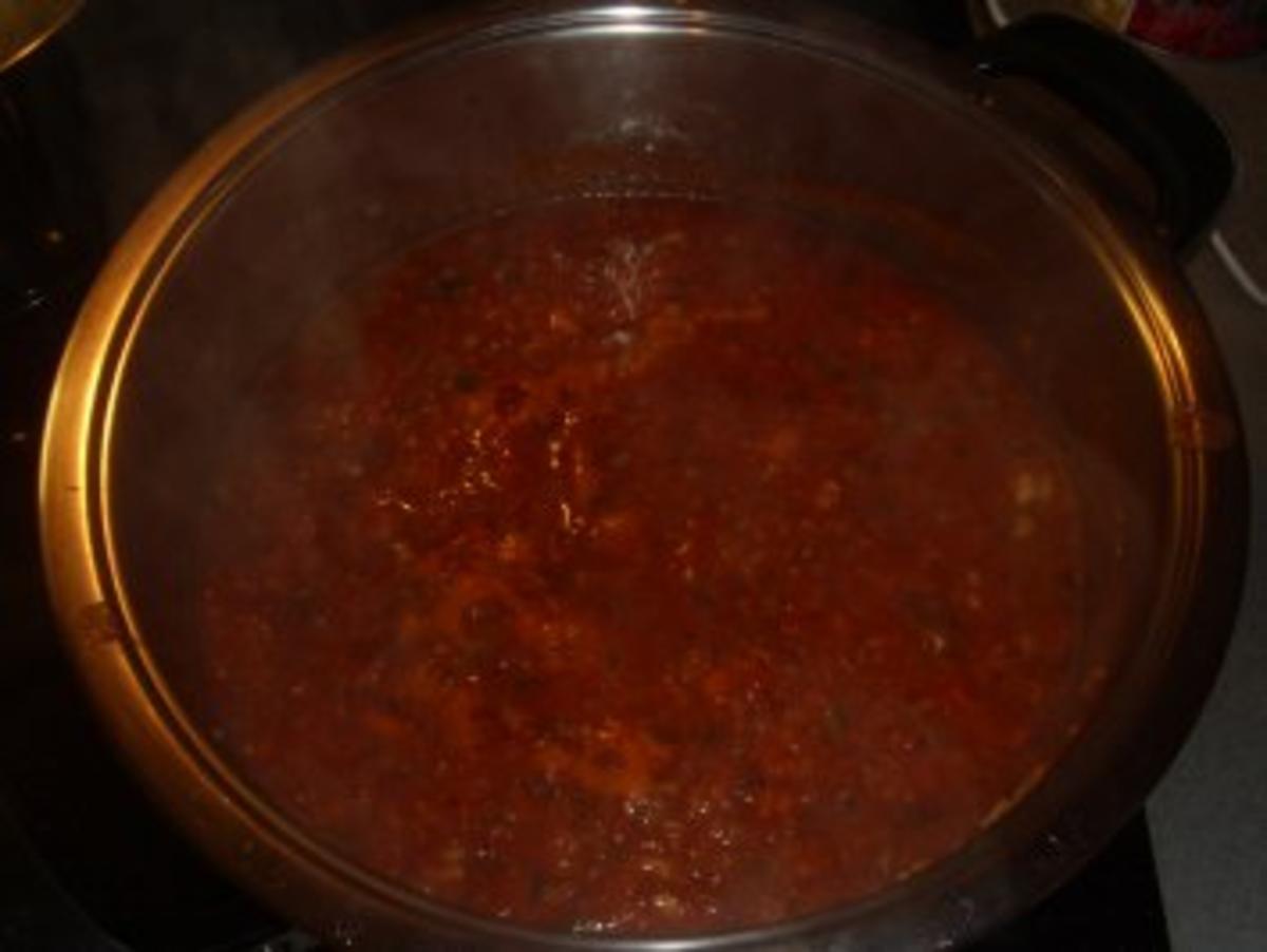 Nudelgerichte: Spaghetti mit einer Gemüse-Tomaten-Sosse - Rezept - Bild Nr. 4