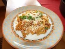 Fusilli mit Tomaten-Specksoße - Rezept