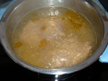 Eintopf : Rindfleisch  - Gemüse mit Reis - Rezept - Bild Nr. 3