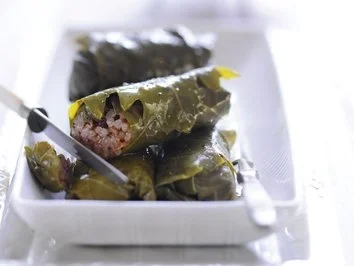Pfefferminzdolmades - Rezept