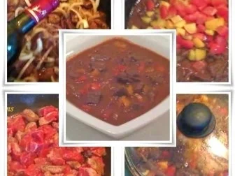 Paprika - Rotwein - Gulasch - Rezept - Bild Nr. 16