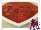 Paprika - Rotwein - Gulasch - Rezept