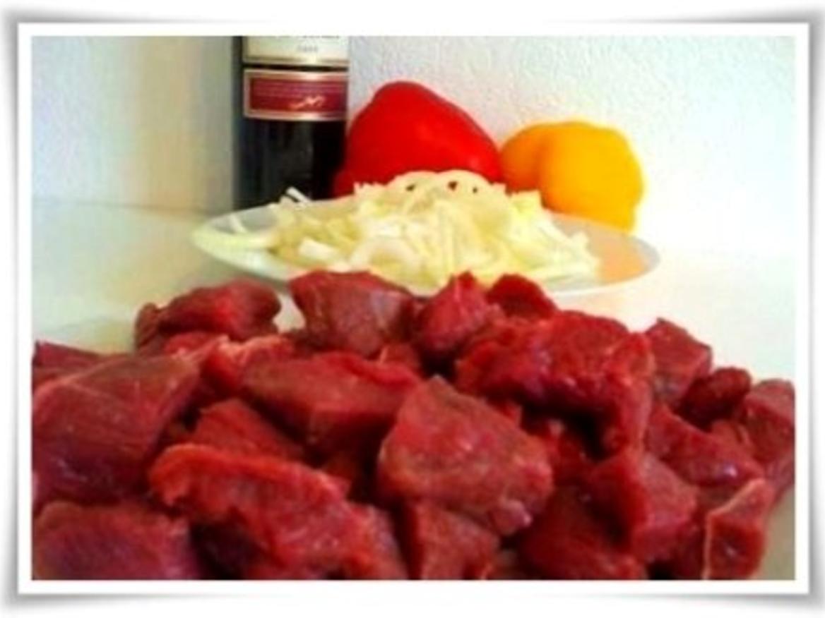 Paprika Rotwein Gulasch - einfach - von 2010Herford