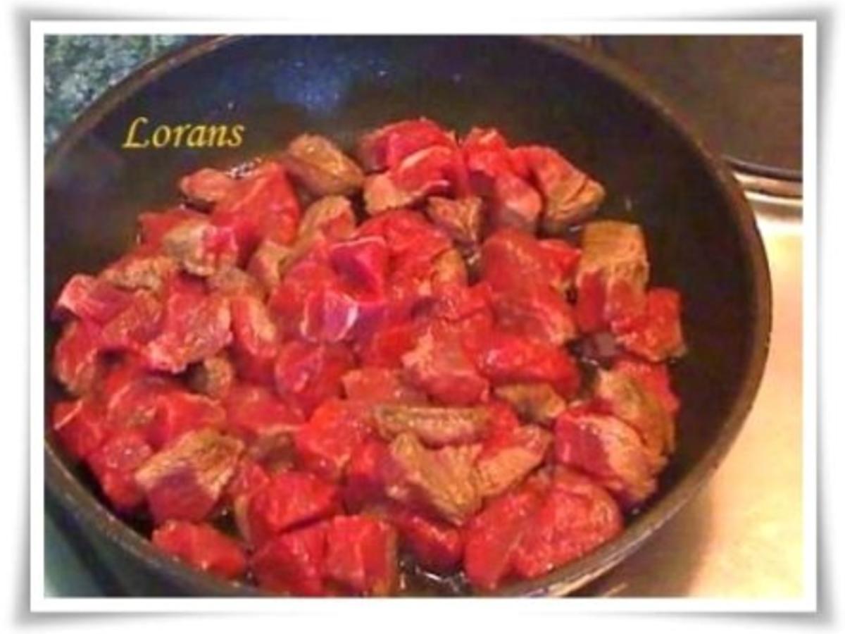 Paprika - Rotwein - Gulasch - Rezept mit Bild - kochbar.de