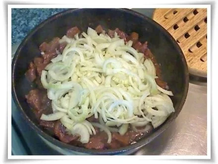 Paprika - Rotwein - Gulasch - Rezept - Bild Nr. 7