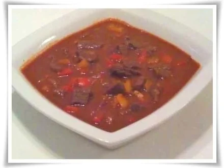 Paprika - Rotwein - Gulasch - Rezept - Bild Nr. 15