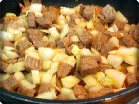 Rindergulasch mit Champignons in herzhaften Sauce - Rezept - Bild Nr. 6