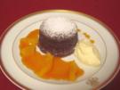 Schokoladen-Fondant mit Orangenfilets - Rezept