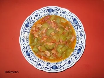 Rezept: Gurkenpfanne Gurkenpfanne - Rezept