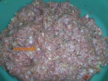 Rezept: Frikadellen mit Paprikagemüse Bild Nr. 7 Frikadellen mit Paprikagemüse - Rezept - Bild Nr. 7