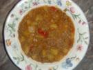 Hackpfanne mit Kartoffeln und Paprika - Rezept