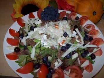 Herbstsalat a la persephone - Rezept