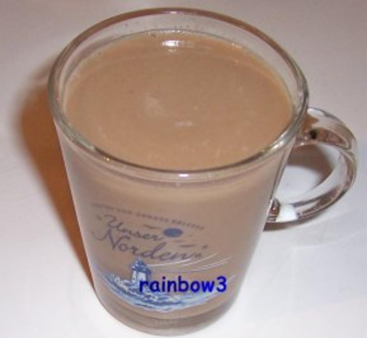 Getränk: Gewürzter Milch-Kaffee mit Schuss - Rezept