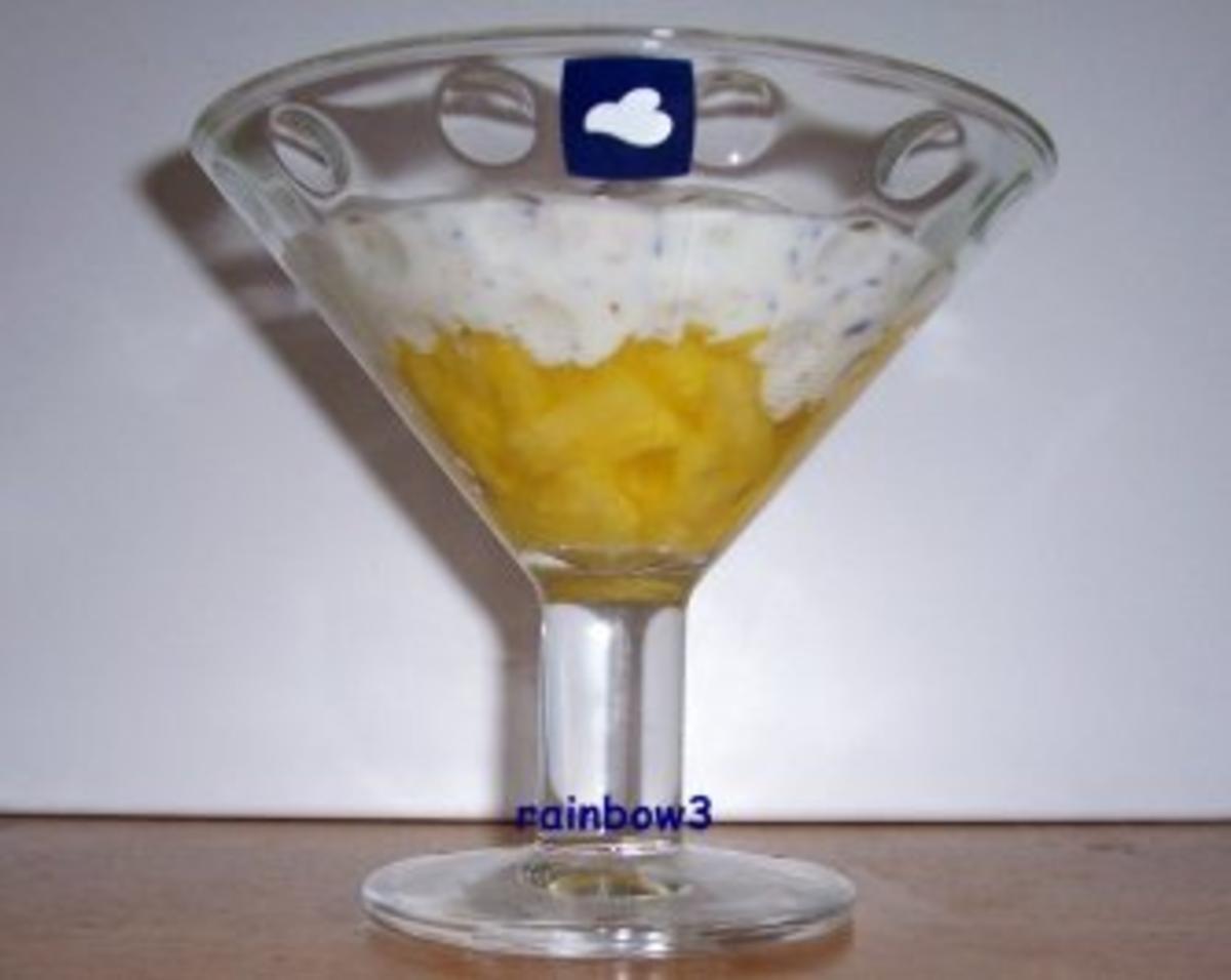 Dessert: Ananas mit buntem Joghurt - Rezept - Bild Nr. 5
